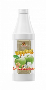 Green apple topping
