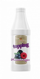 Wild berries topping